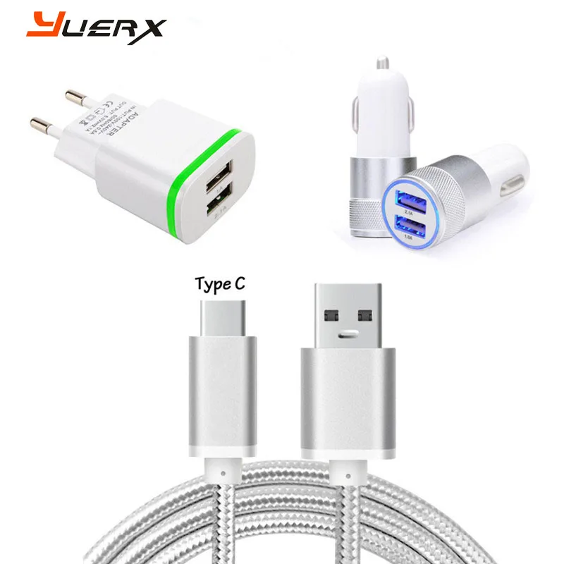 EU AC Plug Charger, Dual USB Car Charger for Huawei Honor 8 , Note 8 , V8 , P9 Nova/Nova Plus