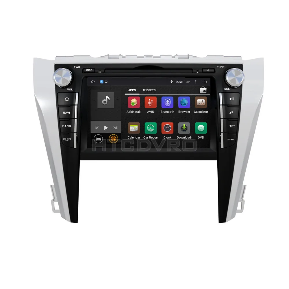 Discount YMODVHT 8inch 4G Octa Core Android 9.0 7.1 Car DVD Player for Toyota Camry 2015- GPS Auto RDS Radio Audio Video Stereo 1
