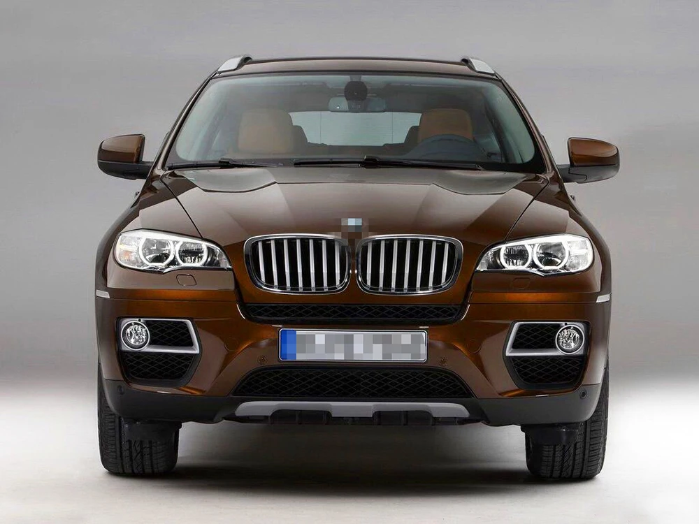 Для BMW X6 2008 2009 2010 2011 2012 2013 Автомобильные фары прозрачные линзы Авто оболочка Крышка