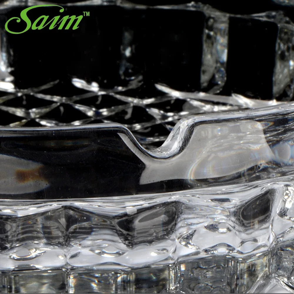 Ashtray,Glass Ashtray For Outdoor And Outside Decorative (Diameter 5.1
