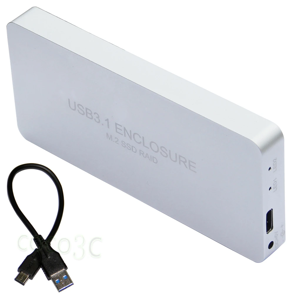 Free Shipping Usb 3 1 Type C To 2 M 2 Ssd Raid Enclosure Usb C To Dual Ngff Adapter M 2 Ssd External Box Raid0 Raid1 External Hdd Box External Tuner Boxexternal Tv Box Aliexpress Free Shipping Usb 3 1 Type C To 2 M 2 Ssd Raid Enclosure Usb C To Dual Ngff Adapter M 2 Ssd External Box Raid0 Raid1 External Hdd Box External Tuner Boxexternal Tv Box Aliexpress