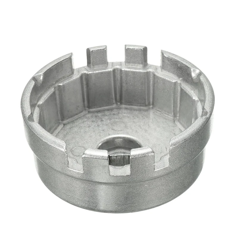 79MM Silver 14 Flutes Oil Filter Socket Housing Remover Tool Wrench Kit for Toyota car tools