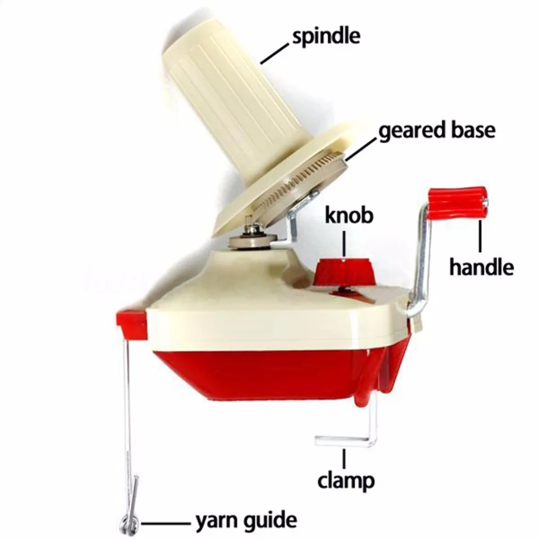 Handheld Yarn Winder Swift Fiber String Ball Wool Winder Holder Practical String Winding Machine Sewing Accessories