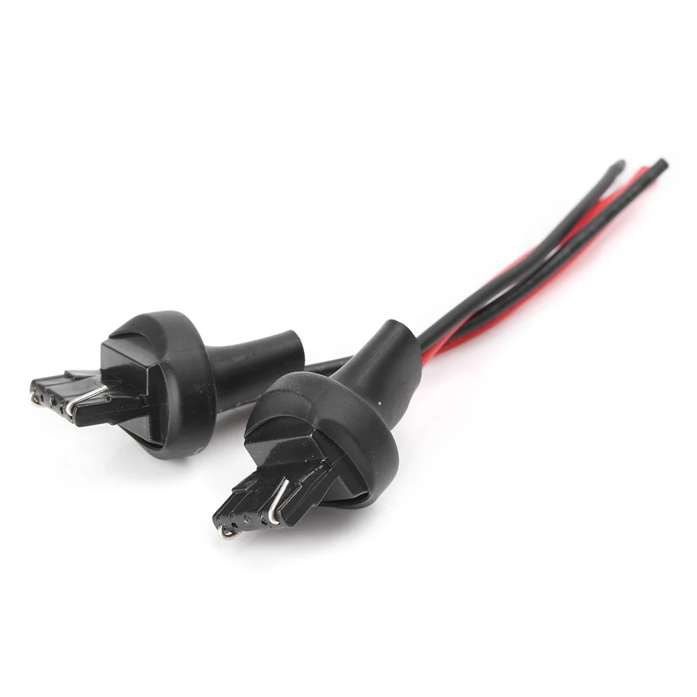 2pcs T20 7440 992 7444 992A Car Male Adapter Wiring Harness DRL Turn Signal Lamp Tail Light Retrofit Car Accessories Parts