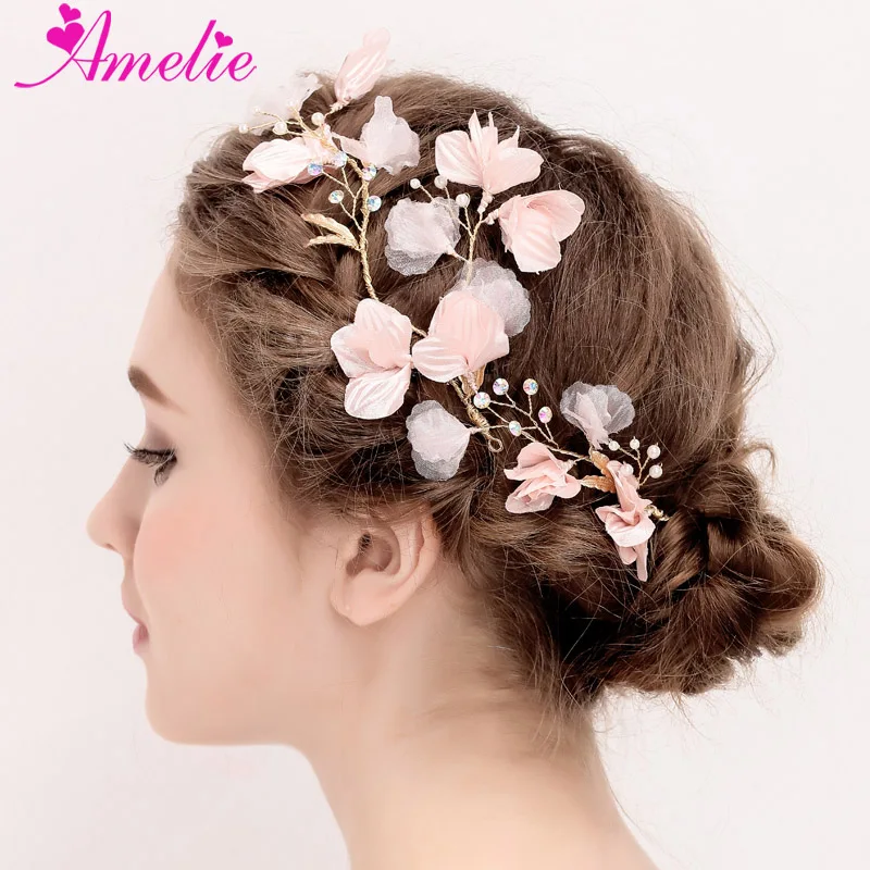 Wedding Bridesmaid Princess Prom Dress Pearl Decoration Romantic