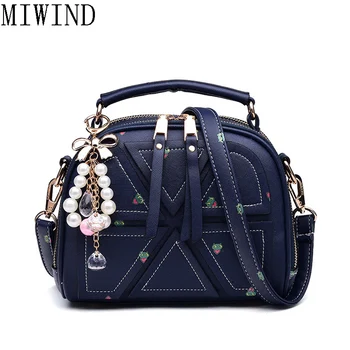 

Pu Leather Women Leather Handbag Famous Brand Women Messenger Bags Women Shoulder Bag Pouch Printing Female Bag TAD443