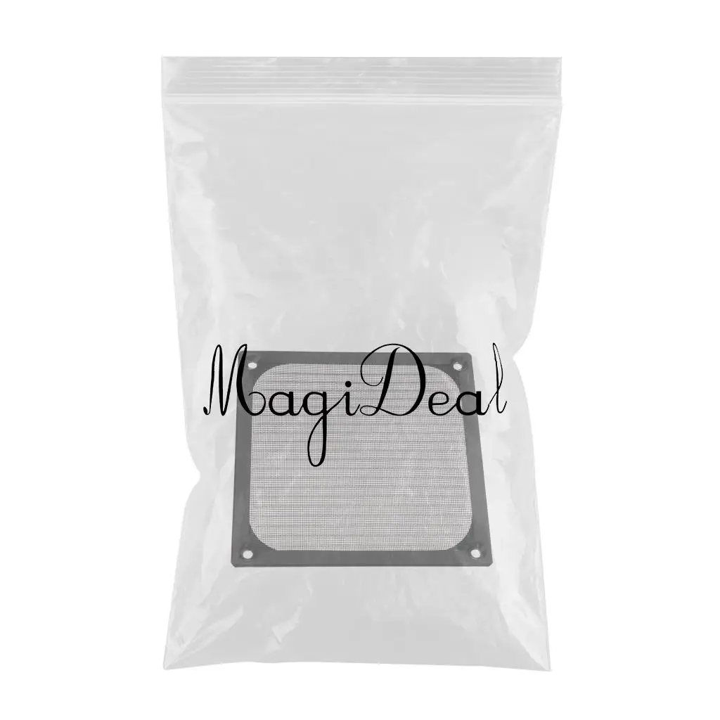 Stainless Mesh Filter Fan 5pcs 120mm Dustproof Case Fan Dust Filter Guard Grill Protector Cover for PC