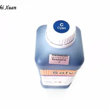 1 комплект 6 видов цветов vivid 1000 мл экосольвентные чернила для Roland не наносящих вред FP740 XF640 RA640 SC545 XC540 XC540W eco растворяющая краска для печати