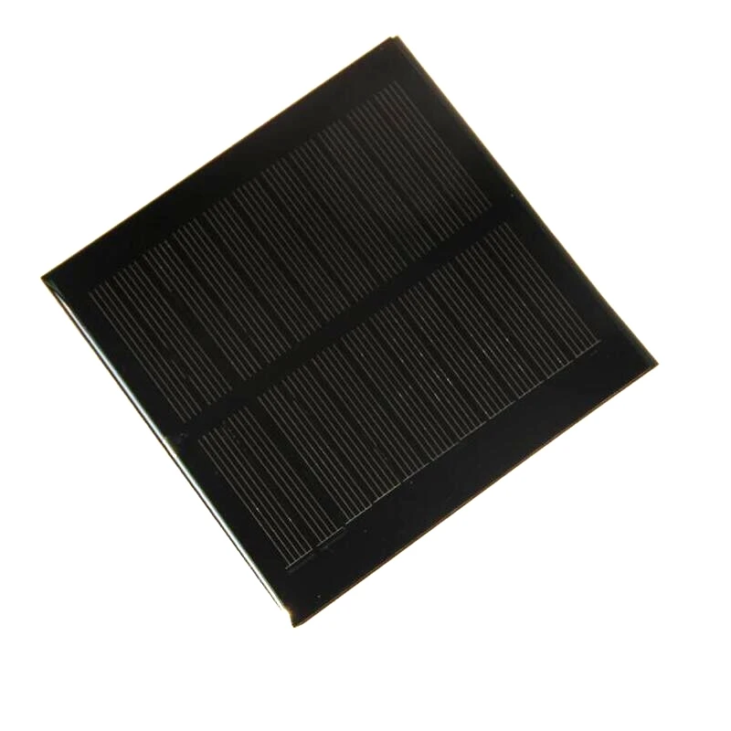 BUHESHUI монокристаллическая Солнечная сотовая солнечная панель модуль для зарядки аккумулятора 1,2 Вт 5,5 в 98*98 мм 20 шт эпоксидная смола