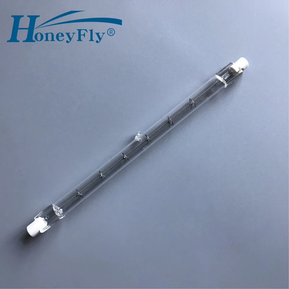 

HoneyFly 5pcs 165mm Heating Element J165 380V 750W R7S Double Ended Heating Tube Quartz Halogen Lamp Bulb ELectrical Heater