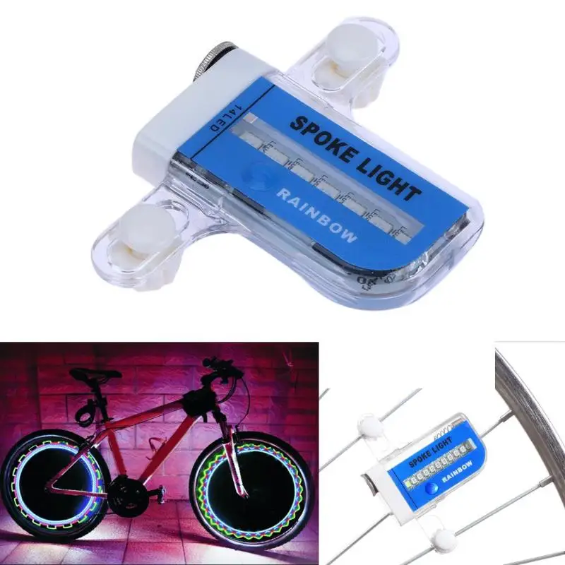 Colorful LED 1pcs bike lights mtb mountain road bike bicycle lights
