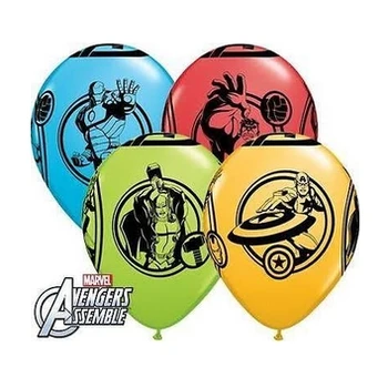 

20pcs/lot The Avengers Captain Spiderman Superman Globos Birthday Party Balloons Kids Classic Toys Helium Balloon