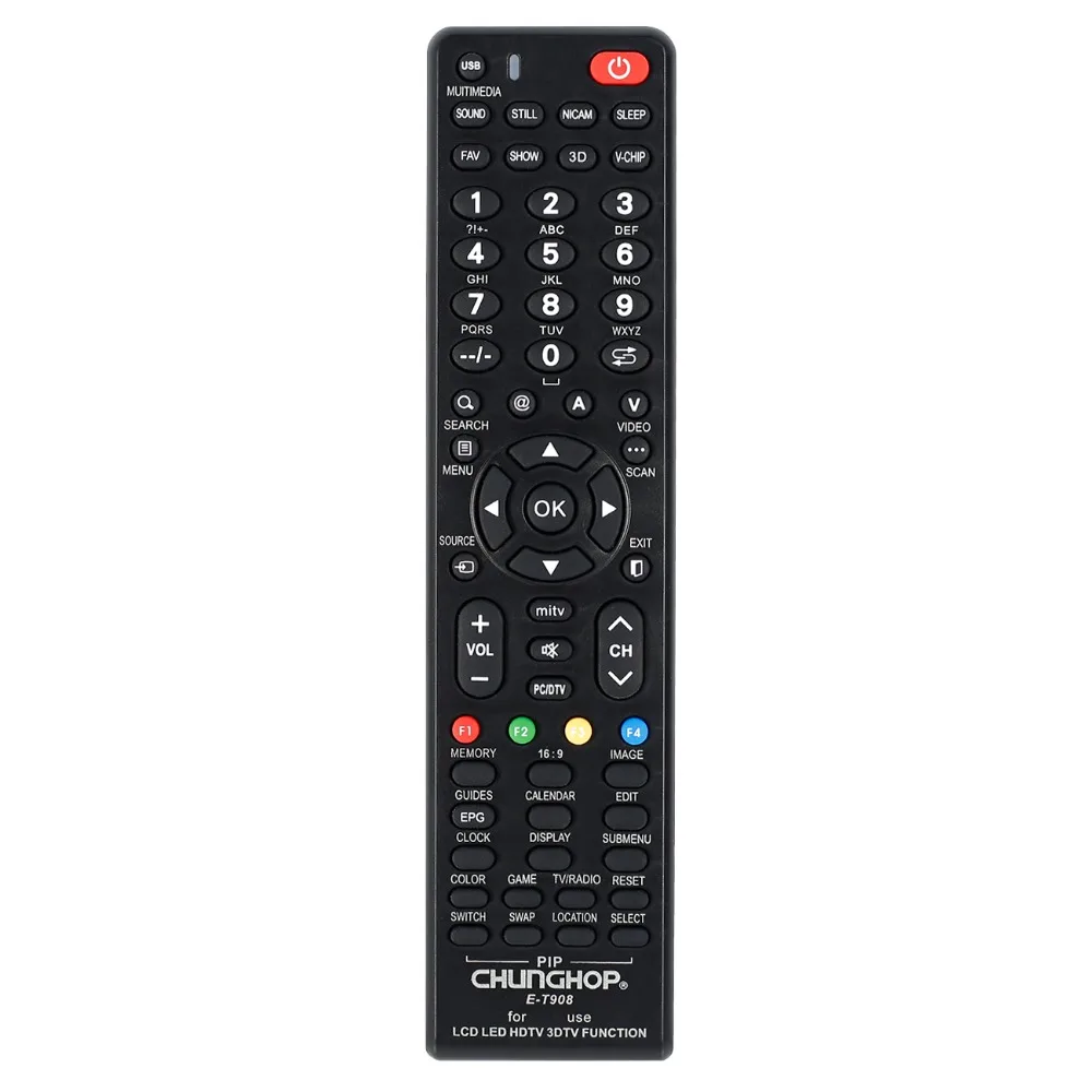 Пульт дистанционного управления E T908 для Tcl использовать LCD светодиодный HD TV 3D