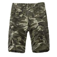 Мужские крутые камуфляжные летние горячие продажи хлопок повседневные мужские шорты крутые летние горячие свободные брюки мульти-карман шорты