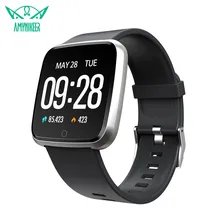 Amynikeer smart watch Y7 цветной экран фитнес-трекер активности монитор сердечного ритма приборы для измерения артериального давления Смарт-часы с мониторингом для IOS и Android