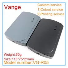 1 шт./лот продукт электронный ящик проекта IP54 ABS Пластиковый Чехол diy 115*75*21 мм для контроля доступа к двери кард-ридер