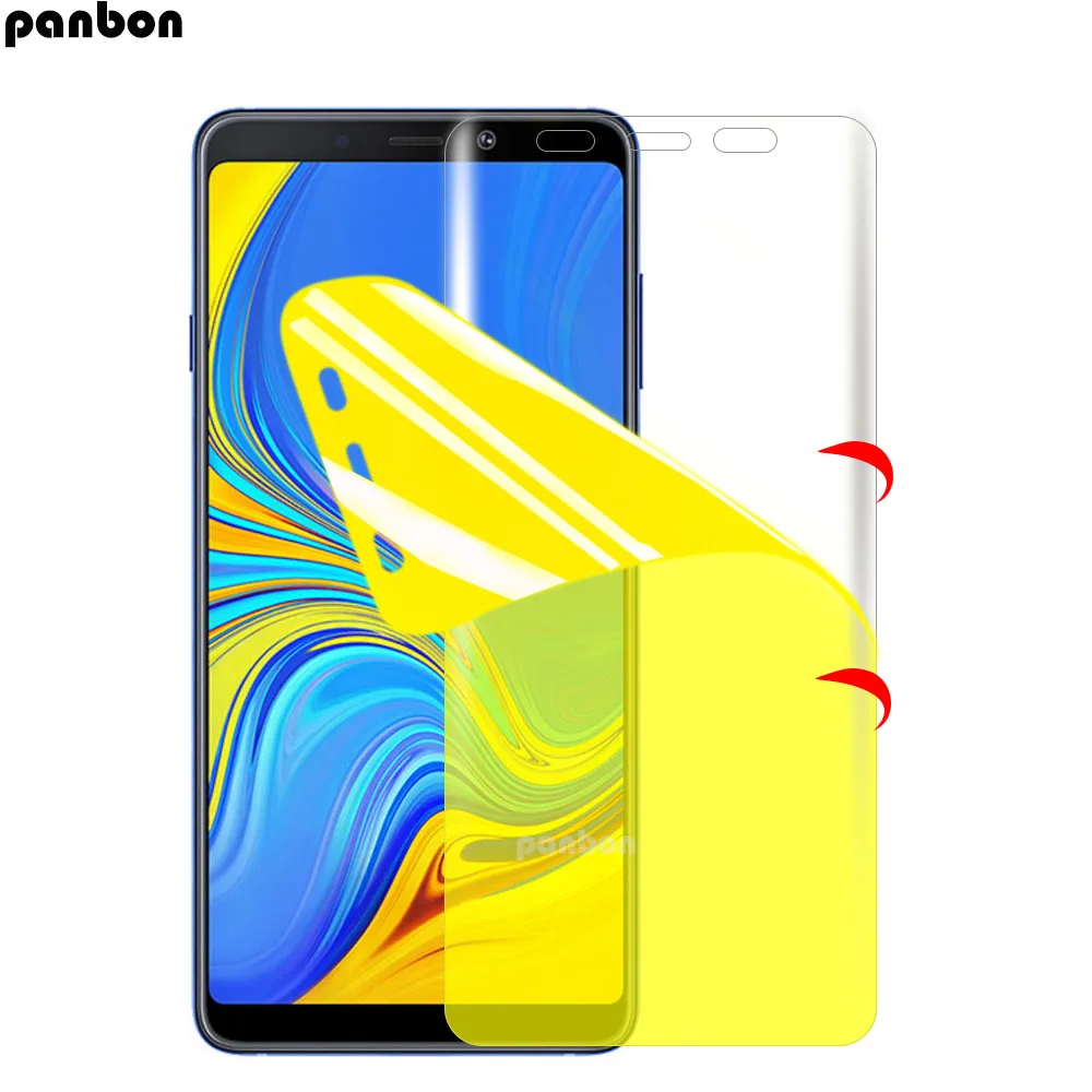 Гидрогелевая Защитная нанопленка для Samsung galaxy A8 Plus A9 star lite A8S A6S A9S | Мобильные