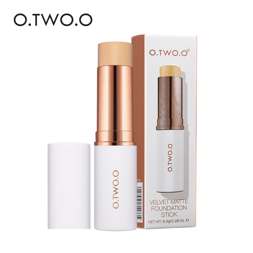 

O.TWO.O Foundation Makeup Full Cover Contour Face Concealer Base Primer Moisturizer Hide Blemish Brand Bronzer Concealer Stick