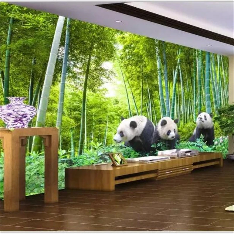 Beibehang обои на заказ гостиная спальня росписи современный минималистский HD лес зеленый Декоративные задний план