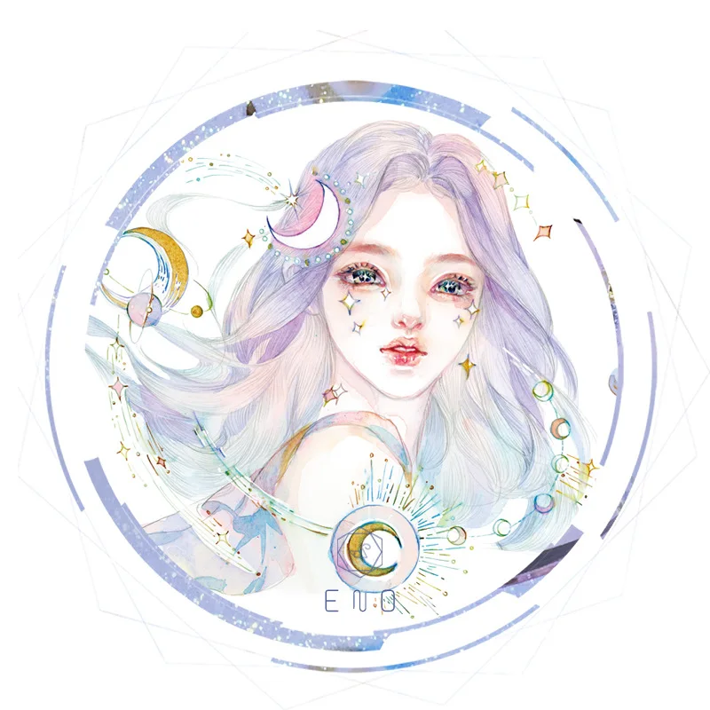 

1 pcs Washi Tapes DIY Japanese Paper Galaxy goddess Masking tape Decorative Adhesive Tapes Scrapbooking Stickers