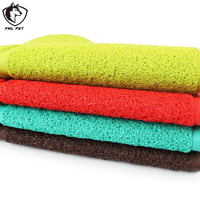 FML Pet Supplies Cat Litter Box Mat For Cat Small Dogs Floor Mat for Cats Toilet Anti Skidding Easy Cleaning Sleeping Pad Food