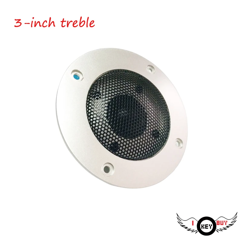 

I Key Buy 3-Inch Car Speaker Treble 12V Automobile Automotive Cars Tweeter Audio High-End 4Ohm 60-120W Auto Klaxon Tone