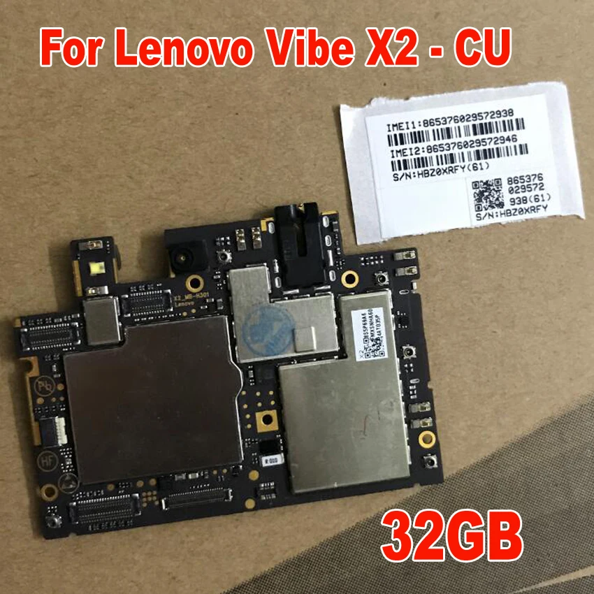 Оригинальная материнская плата для Lenovo Vibe X2 cu работа разблокировка электронная