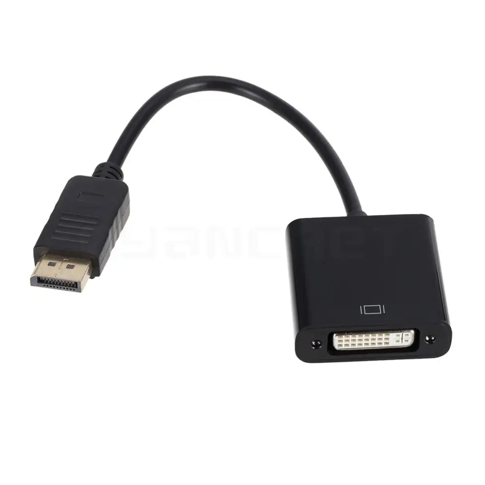 Video Cable Convert Displayport DP to DVI Port Cable Male-Female Plug and Play for Computer TV Monitor Projector Support 1080P Video Cable Convert Displayport DP to DVI Port Cable Male-Female Plug and Play for Computer TV Monitor Projector Support 1080P