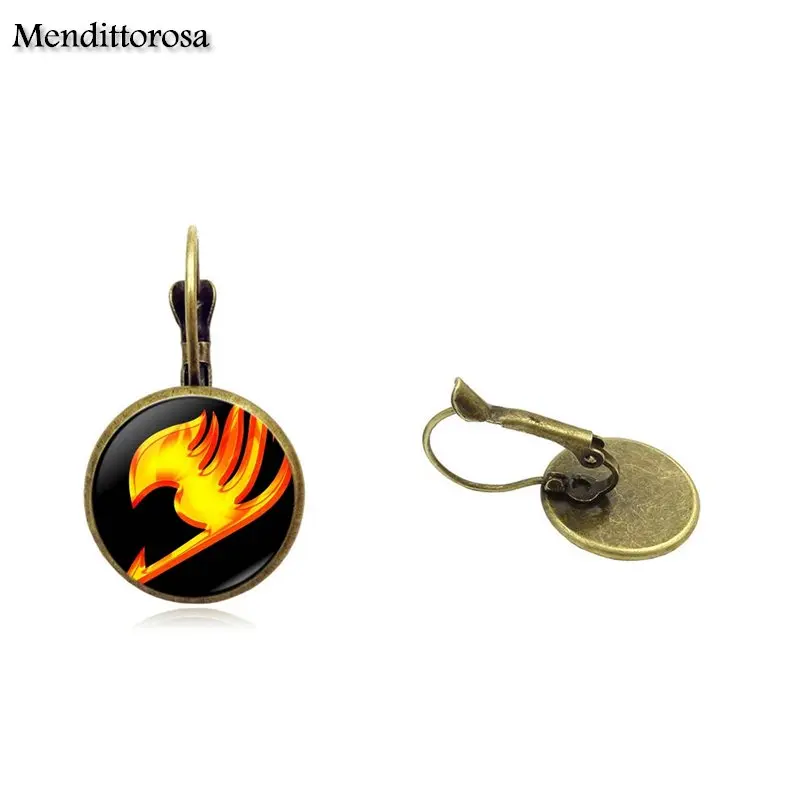 Mendittorosa Бумага Fairy Tail стеклянные кабошоны &quotАниме&quot ювелирных изделий с