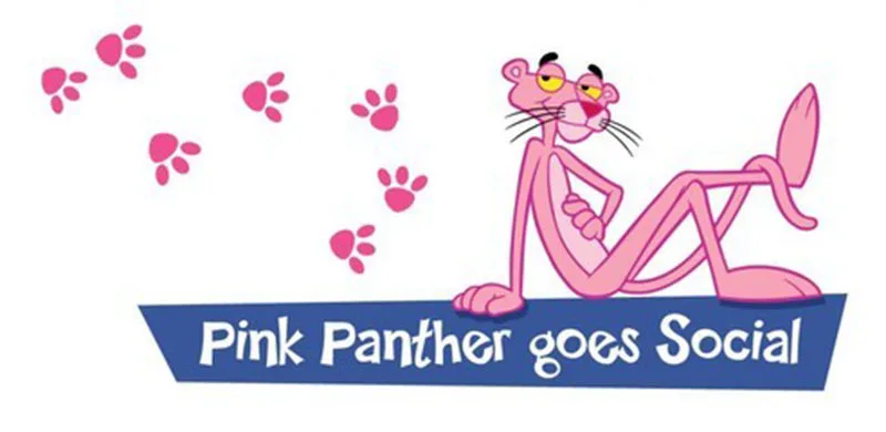 Мультфильм Аниме Розовая пантера мягкая плюшевая игрушка кукла прекрасный детский подарок