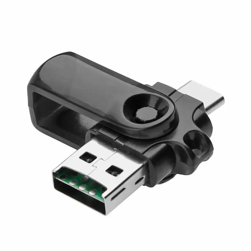 2 в 1 тип-c USB телефон U диск адаптер Запчасти для смартфона аксессуары для ноутбуков для Micro SD TF карта памяти Reader