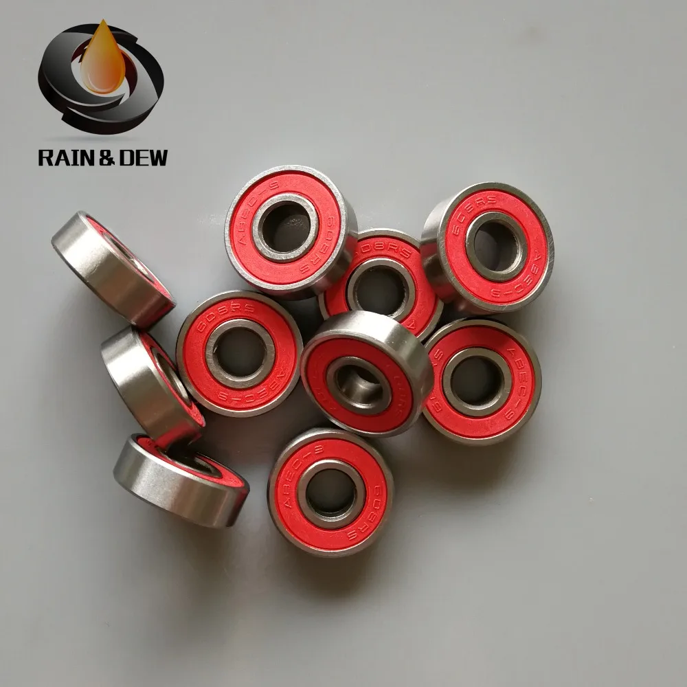 608 2RS REDS прецизионные Скейт Скейтборд Подшипники 8X22X7 роликовые коньки подшипник