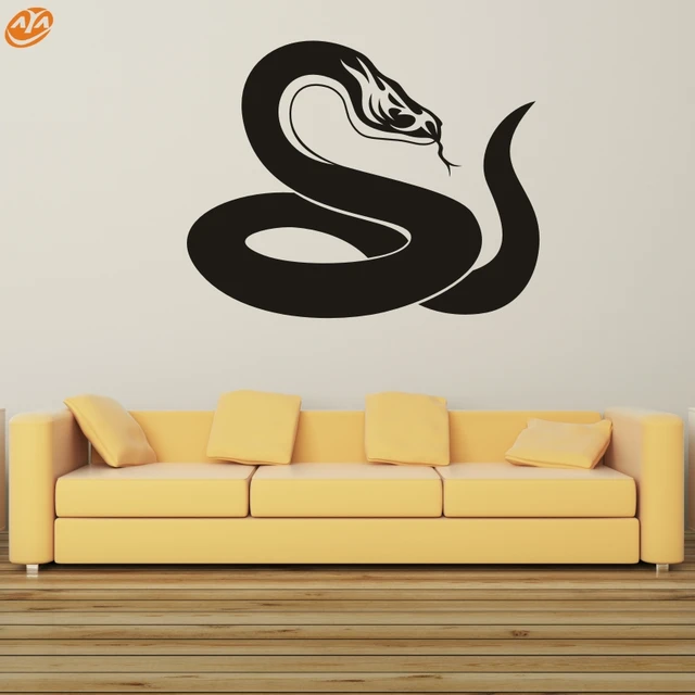 wall art aya diy wall stickers wall decal,the snake pvc wall