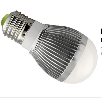 

Holiday sale Free shipping 3W , 5w , 7w 100-240V golden/silver led globe bulb E27/GU10/B22 lamp