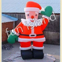 Гигантский Рождественский надувной Санта/надувной Рождественский отец большой Санта-Клаус