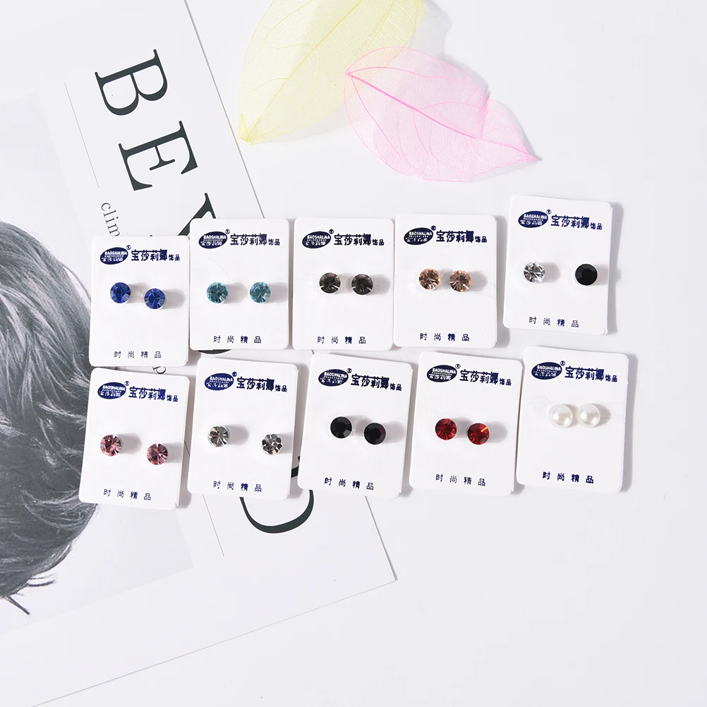 Стимулирующие серьги-гвоздики магнитные здоровые потеря веса Магнитная ...