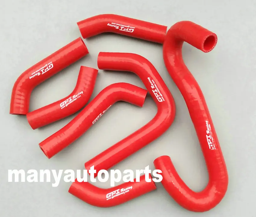 Подходит для алюминиевый радиатор HUSQVARNA HUSKY AE/WR400/XC400/CR430/WR430/XC430 1984-1988 силиконовый