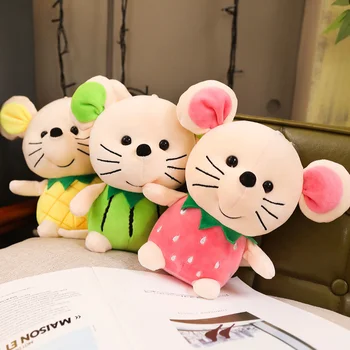 

Super cute plush toy lovely cartoon mouse soft small doll birthday gift