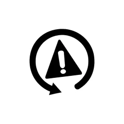 10*10cm Vinyl Decals Warning Symbol Jdm Motorcycle SUVs Bumper Window Laptop Car Stylings Car Stickers