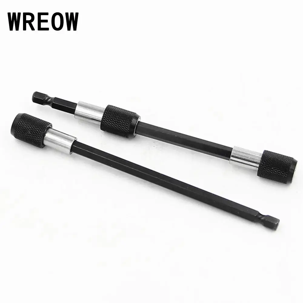 

100/150mm 1/4Inch Screwdriver bit holder Socket Drive Extension Bar Hex Shank Quick Release Magnetic Screwdriver Bit Holder Tool
