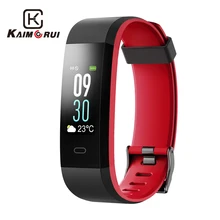Kaimorui умный Браслет цветной экран Шагомер трекер сердечного ритма Bluetooth smarttwristband для Android IOS Телефон Smartband для мужчин