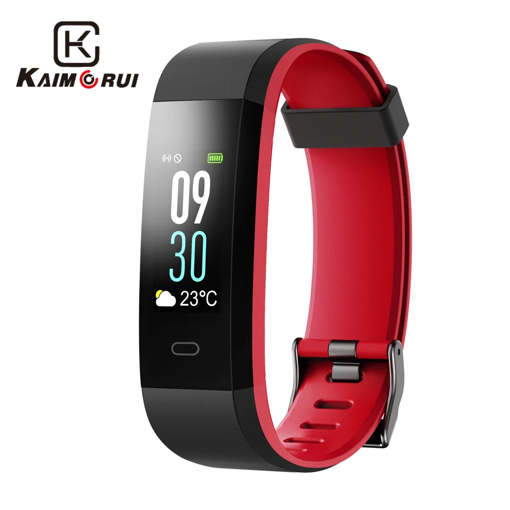 Смарт браслет Kaimorui с цветным экраном шагомером пульсометром Bluetooth Smartwristband для