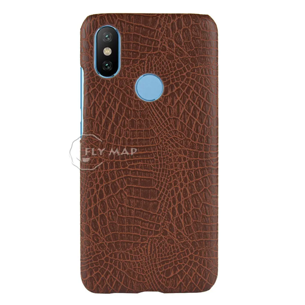 Чехол из крокодиловой кожи для Xiaomi Mi 6X X6 Mi6X Mi6 X MiX6 жесткий защитный чехол