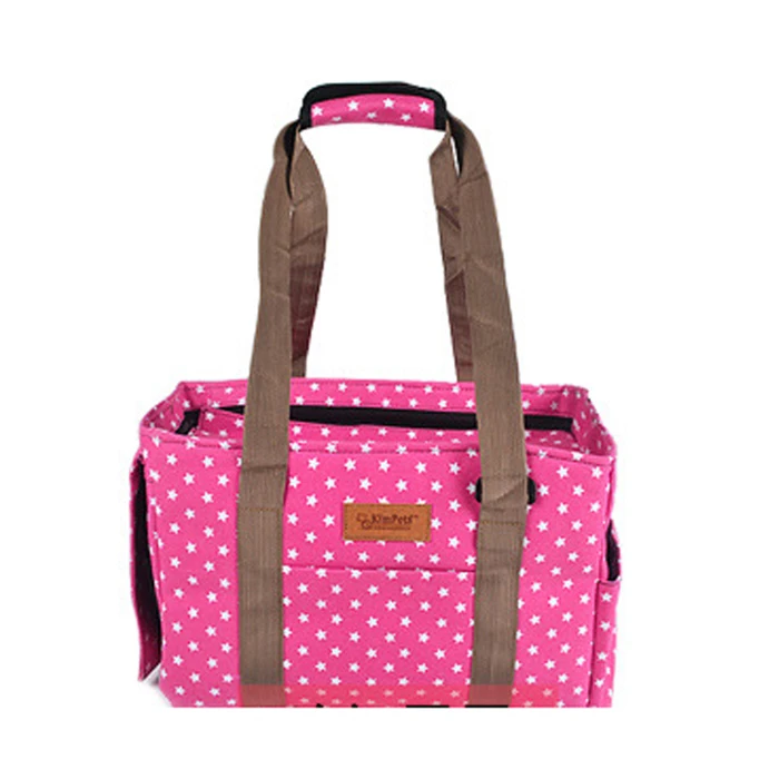 Домашнее животное двойного назначения наружная сумка-переноска для собак собака Передняя сумка из двойной плеча портативный дорожный рюкзак сетка рюкзак голова - Цвет: rose red
