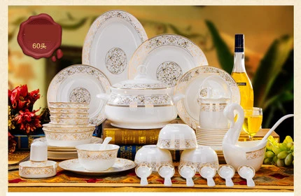 Модный набор керамической посуды, домашняя миска из костяного фарфора, кухонная посуда для микроволновой печи, домашняя посуда, набор посуды