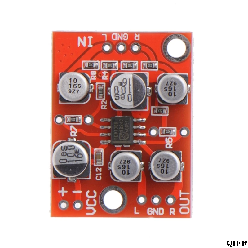 

Drop Ship&Wholesale DC 5V-15V 12V AD828 Stereo Preamp Power Amplifier Board Preamplifier Module APR28