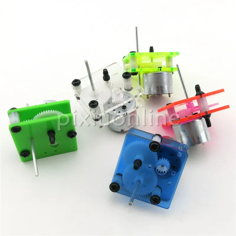 

1pc J205b 310 Gear DC Motor Suit 5 Colors Choose DIY Model Making for Teaching and Experiment Sell at a Loss Free Shipping CA