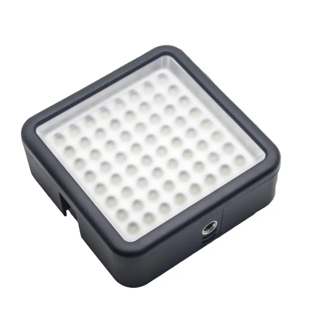 LED 64 Continuous On Camera LED Panel Video Light Dimmable for DSLR Cameras