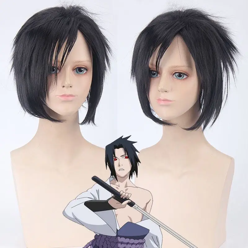 Buy Anime Naruto Uchiha Sasuke Wig Cosplay Costume Men