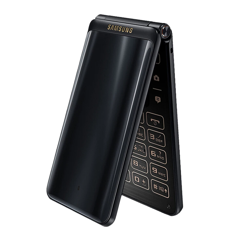 Samsung Galaxy Folder 2 G1650 смартфон с 5 дюймовым дисплеем четырёхъядерным процессором ОЗУ